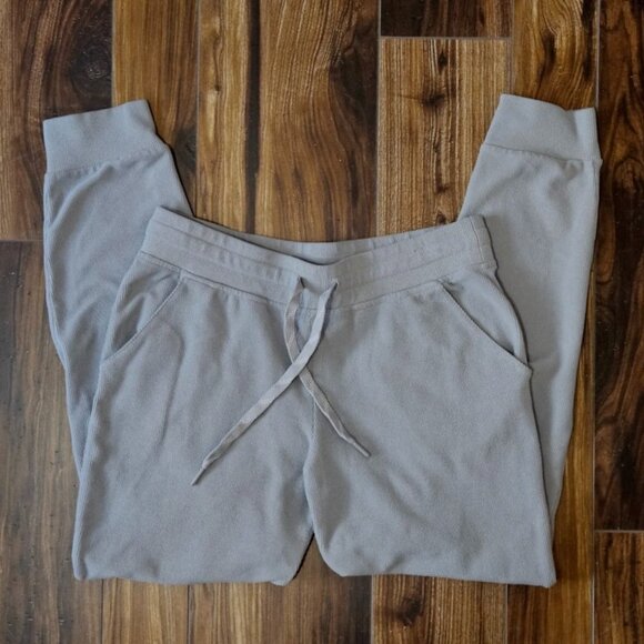 Marc New York Ribbed Drawstring Gray Joggers - Picture 5 of 9